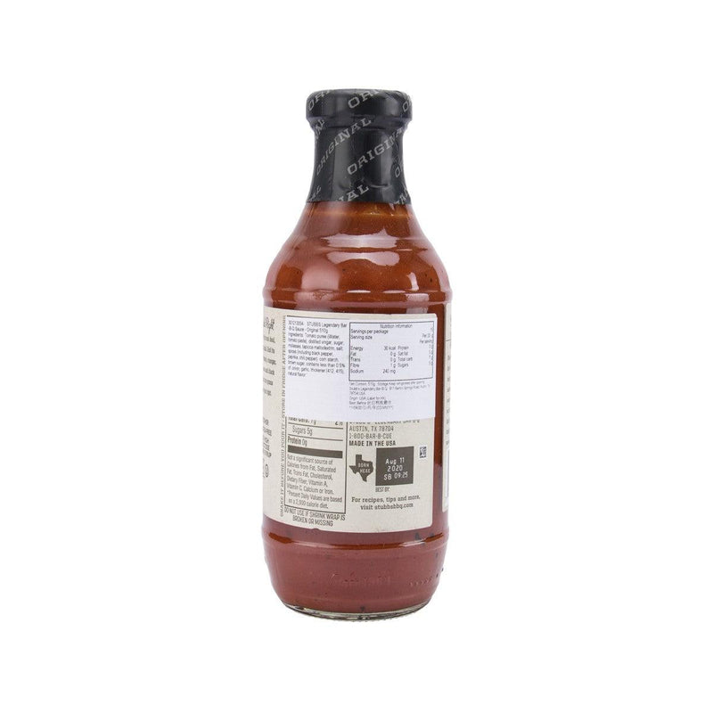 STUBBS Legendary Bar-B-Q Sauce - Original  (510g)