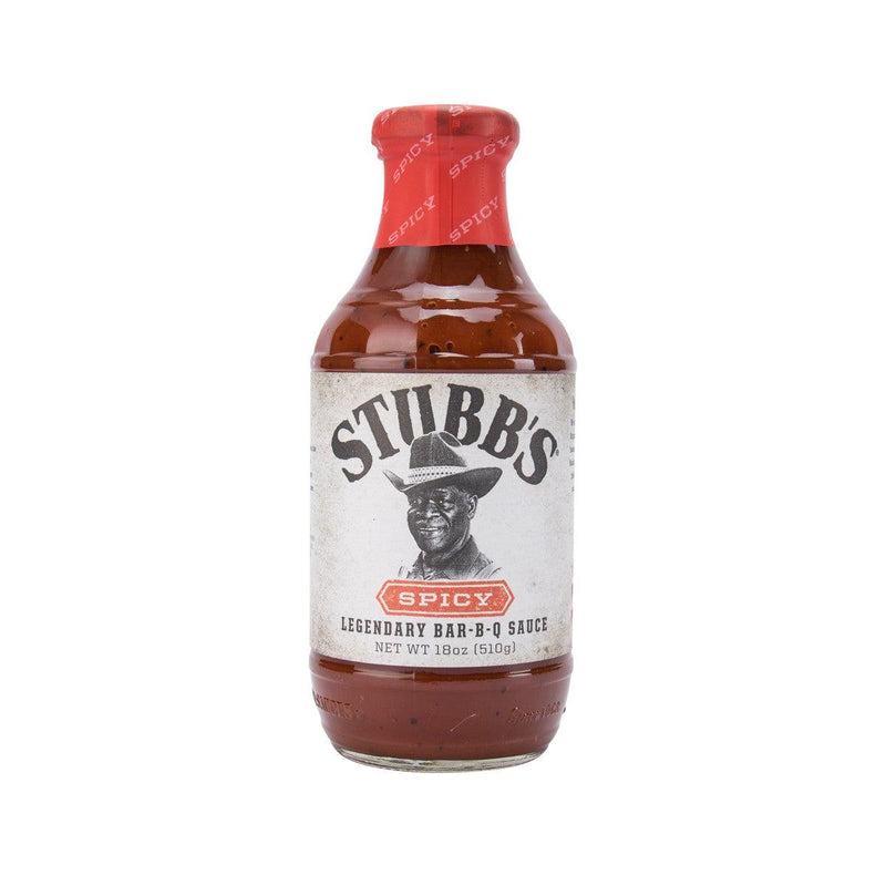 STUBBS Legendary Bar-B-Q Sauce - Spicy  (510g)