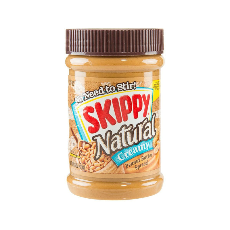 SKIPPY Natural Peanut Butter Spread - Creamy (425g)