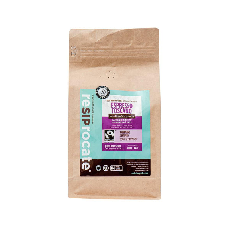 RESIPROCATE 有機意式特濃咖啡豆  (400g)