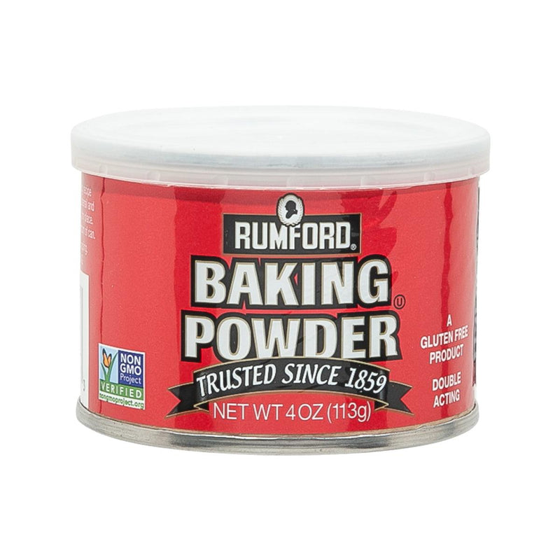 Rumford Baking Powder, 113g – Gluten-Free, Non-GMO