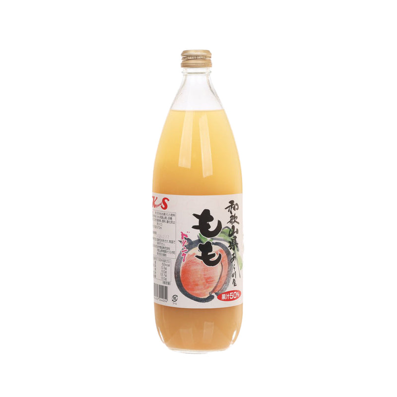 KS 紀州荒川產白桃果汁飲品 (970mL)