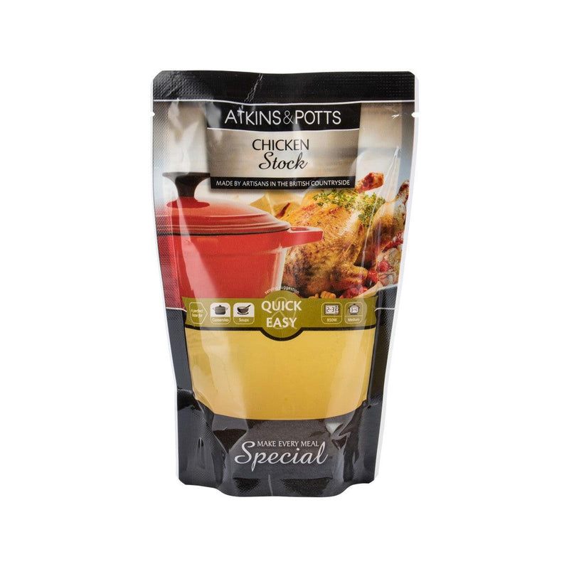 ATKINS & POTTS Chicken Stock  (350g)