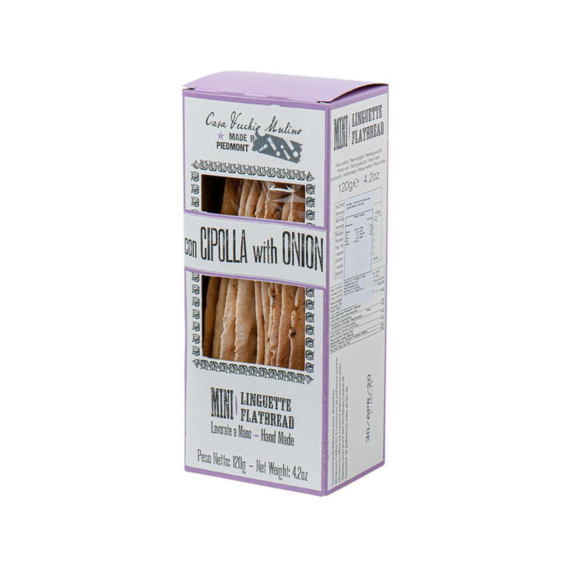 CASA VECCHIO MULINO Mini Linguette Flatbread - Onion  (120g)