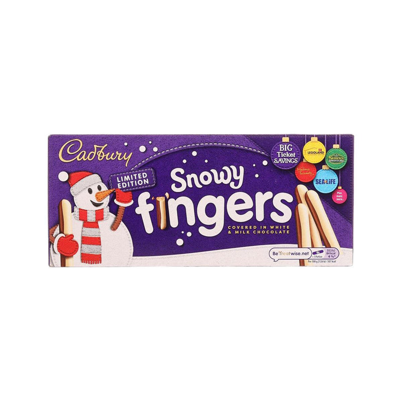 CADBURY Mini Biscuit Fingers in White & Milk Chocolate  (115g)