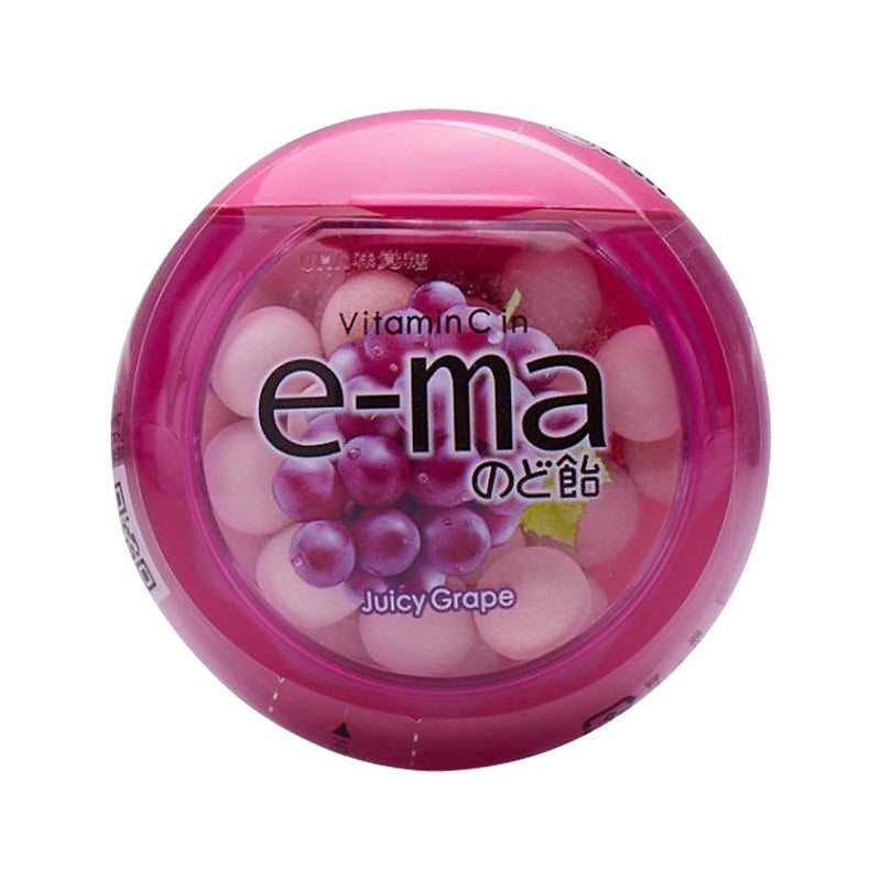 UHA E-ma Fruit Juice Candy (Juicy Grape Flavor)  (33g) - city&