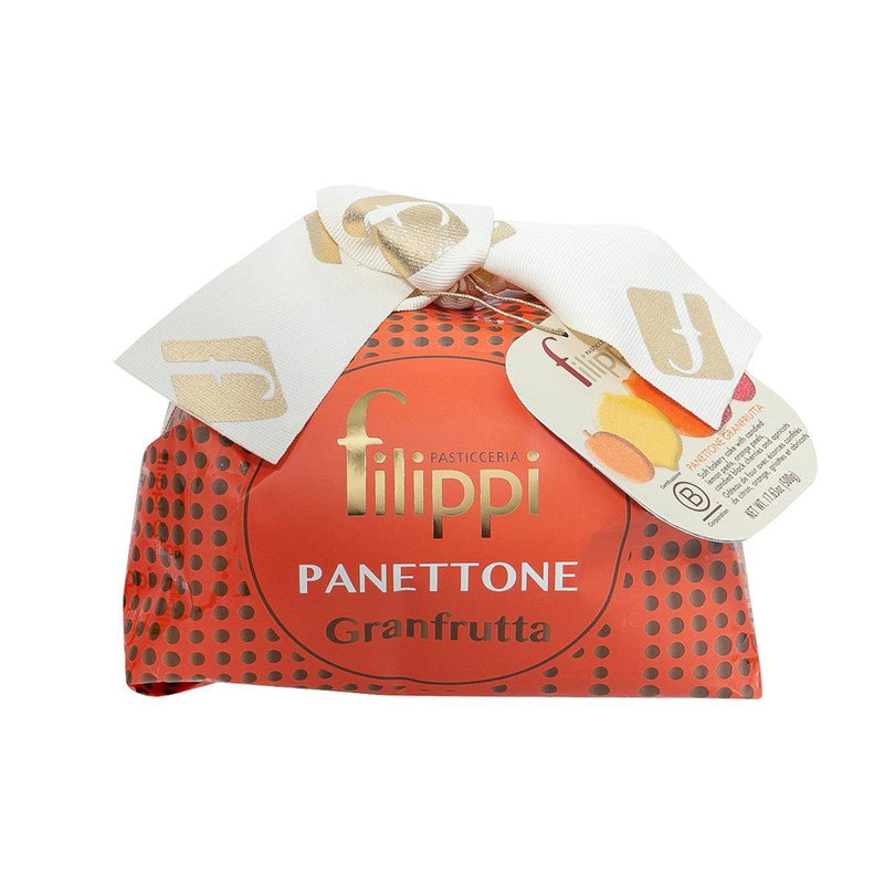 FILIPPI Panettone with Candied Assorted Fruits  (500g)