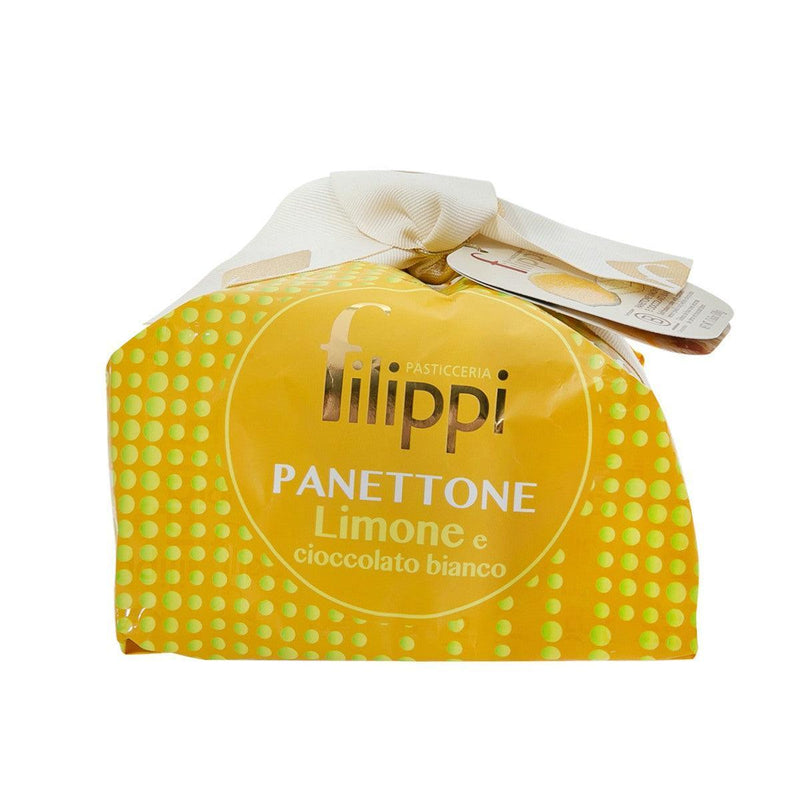 FILIPPI Panettone with Lemon and White Chocolate  (500g)