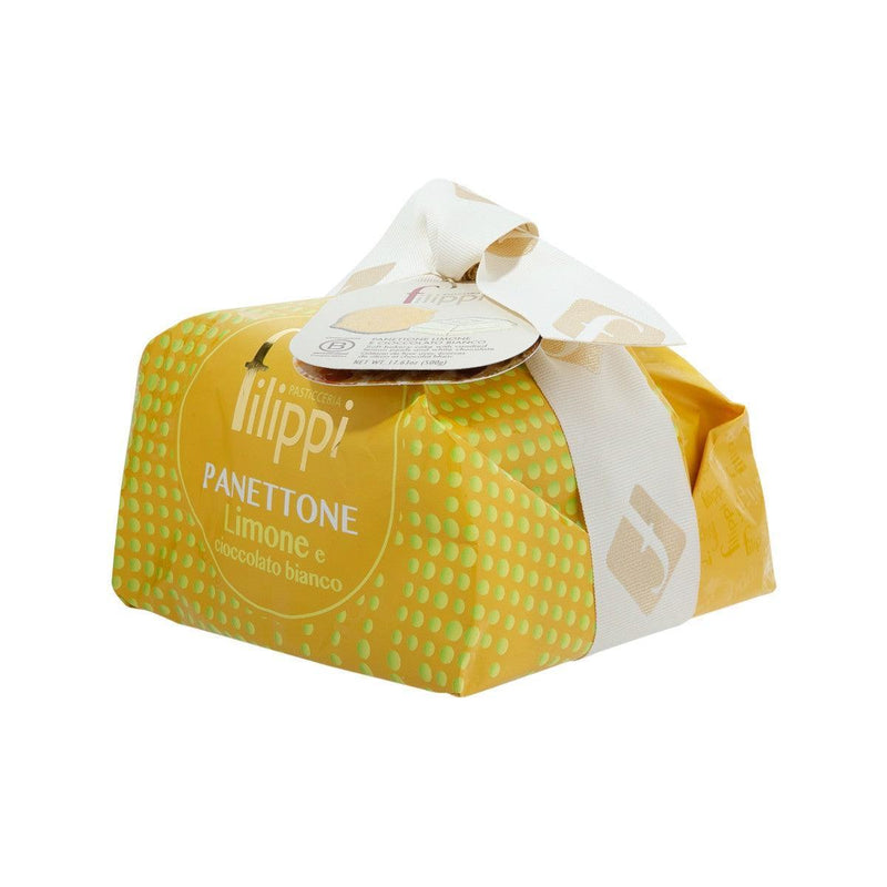 FILIPPI Panettone with Lemon and White Chocolate  (500g)