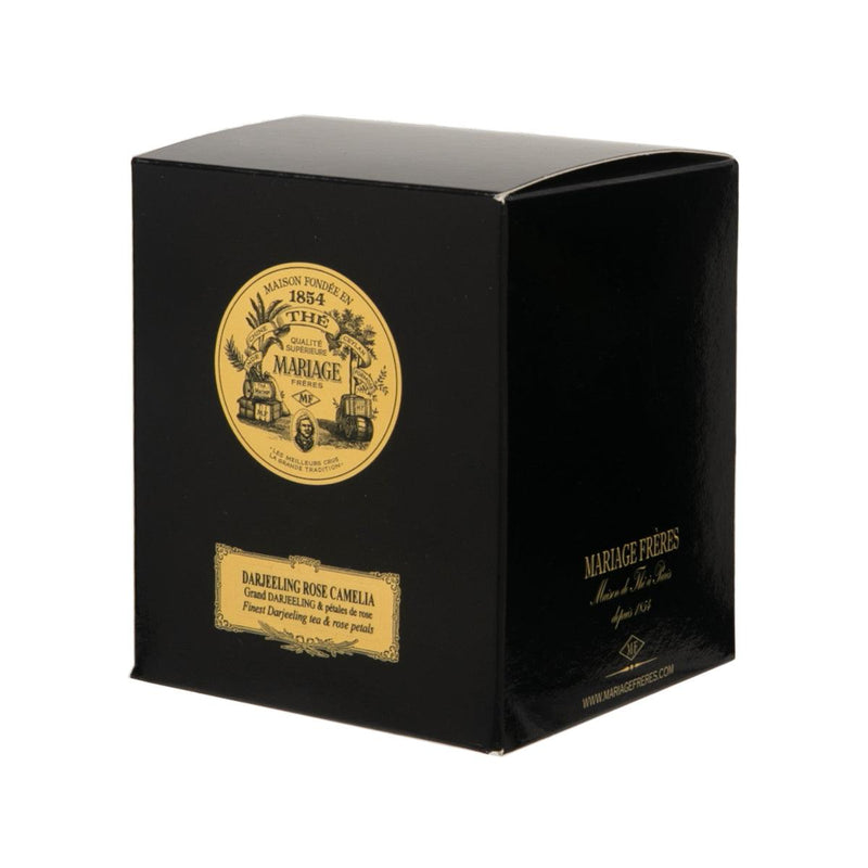 MARIAGE FRERES Darjeeling Rose Camelia Black Tea Leaves  (100g)