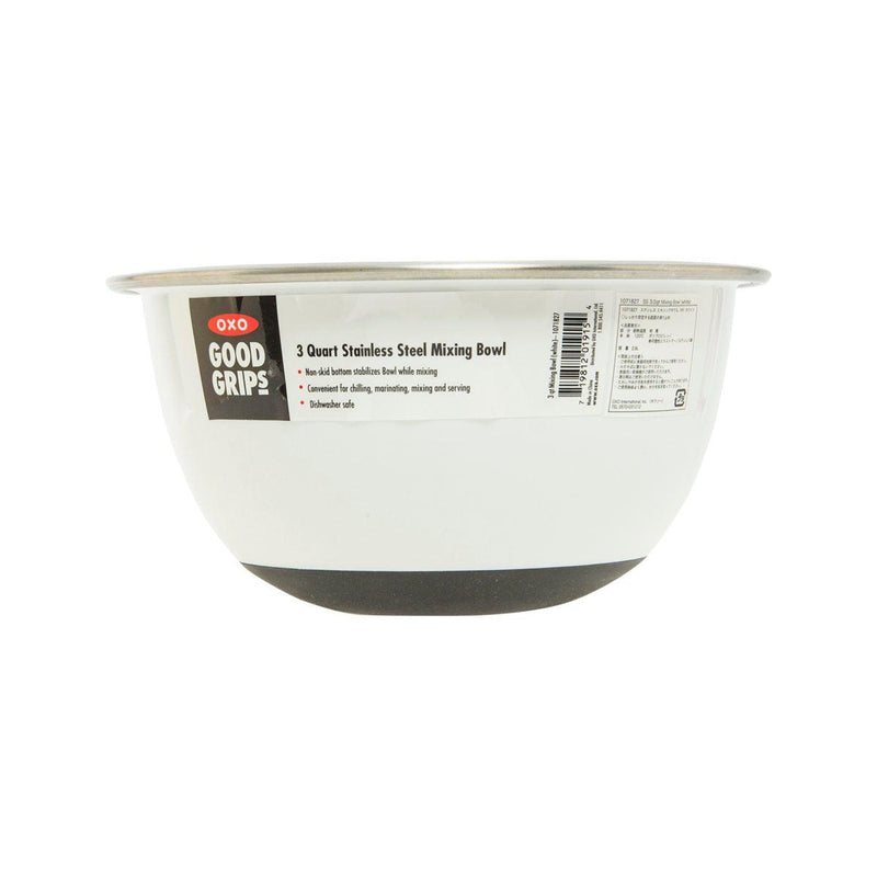 OXO 3qt SS Mixing Bowl