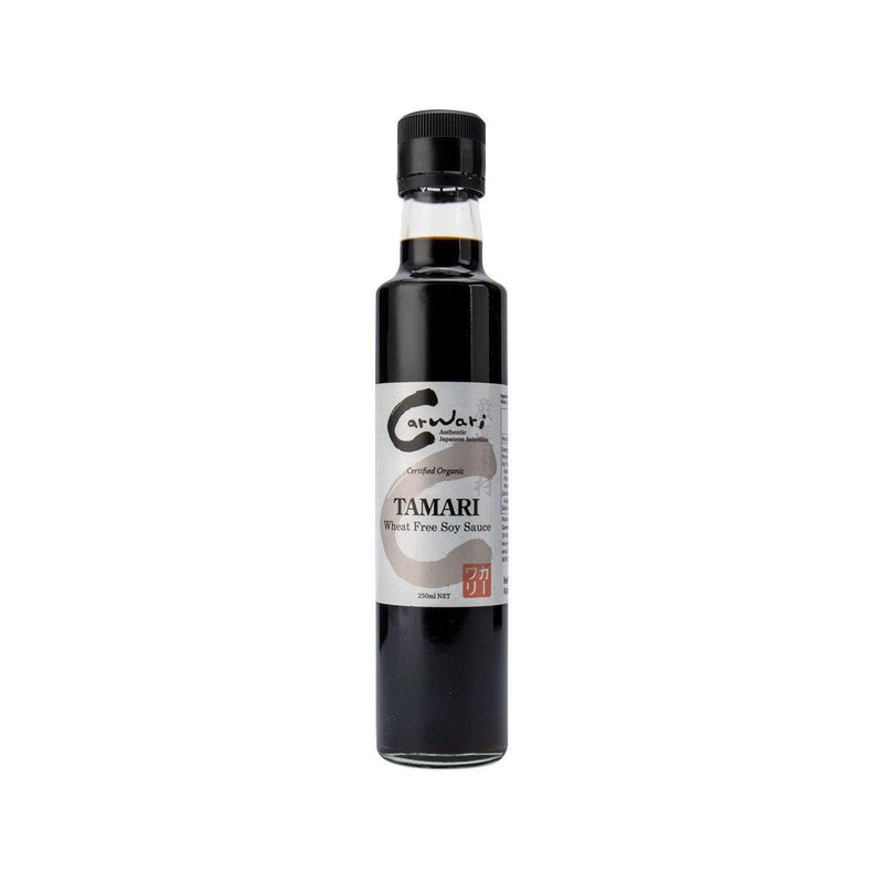 CARWARI Organic Tamari Wheat Free Soy Sauce  (250mL)