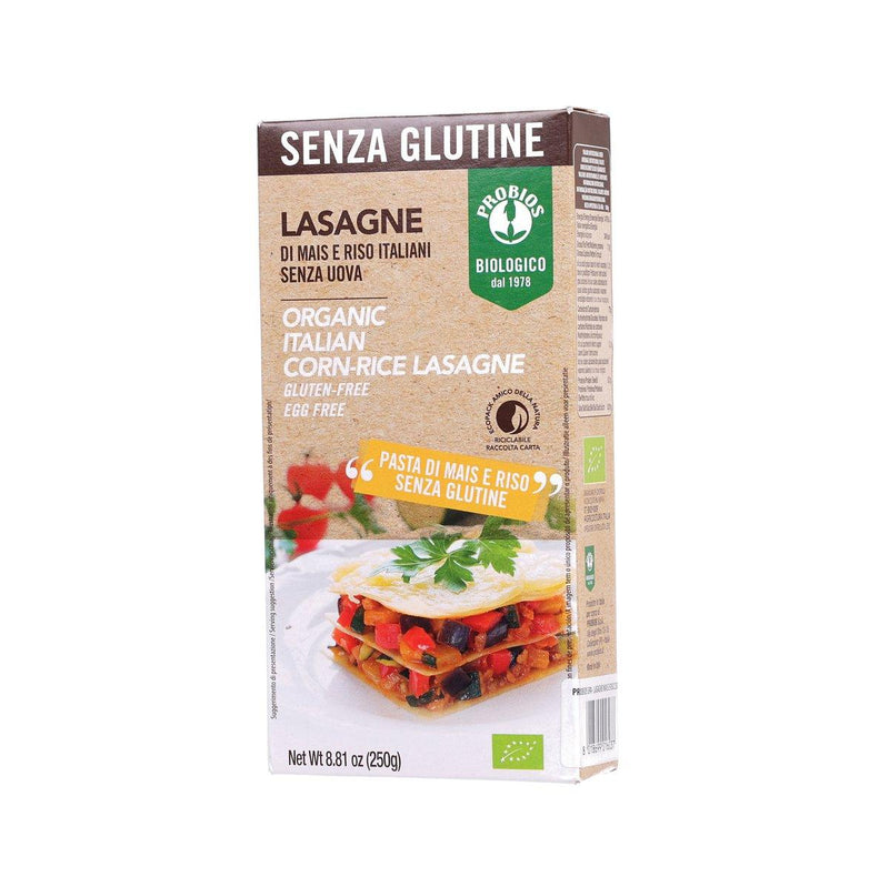 PROBIOS Organic Gluten-Free Italian Corn-Rice Lasagne  (250g)