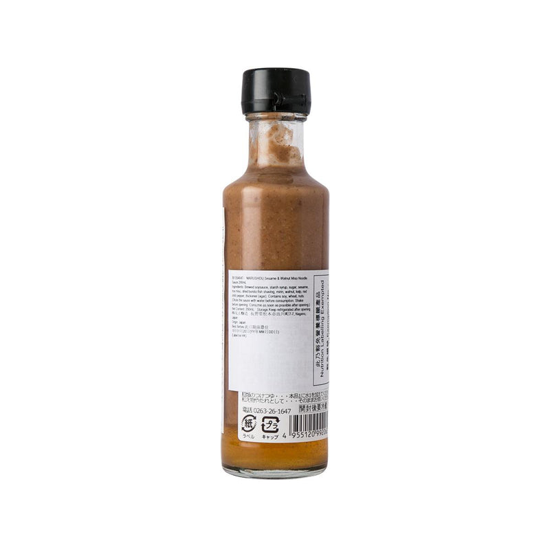 MARUSHO JOZO Sesame & Walnut Miso Noodle Sauce  (200mL)