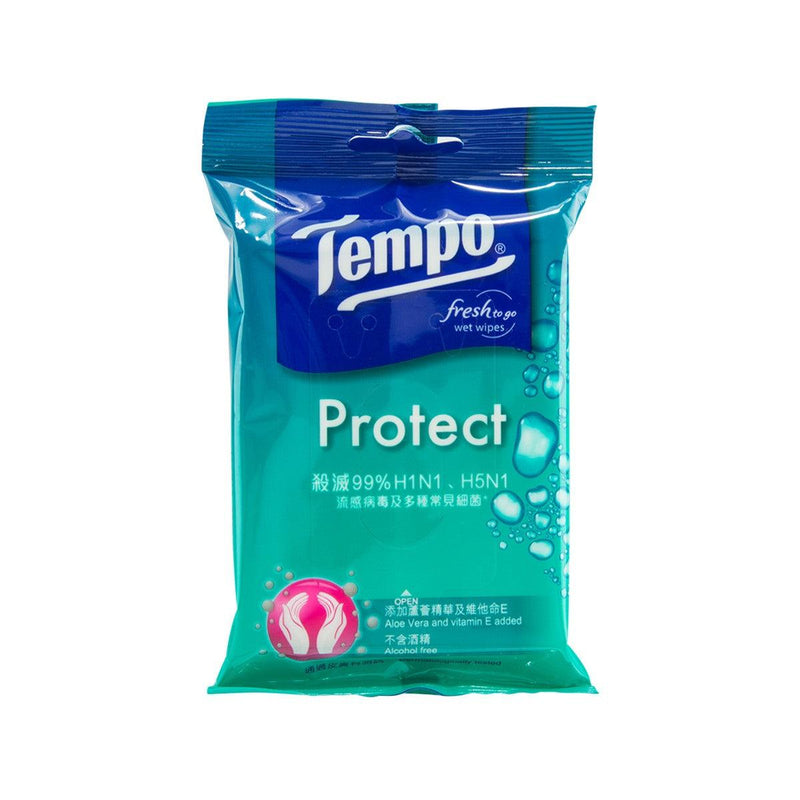 TEMPO Tempo Protect Disinfectant Wet Wipes 10&