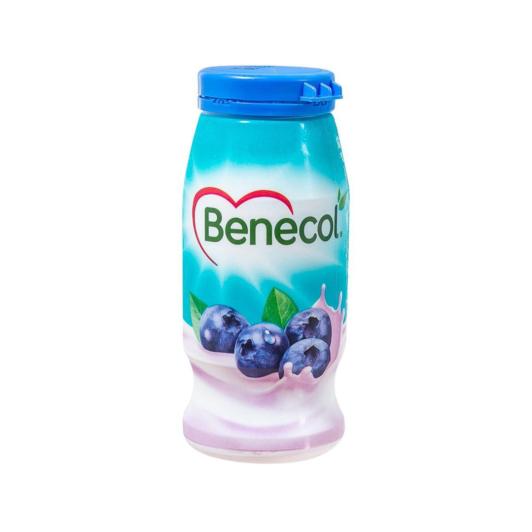 Blueberry yogurt drink