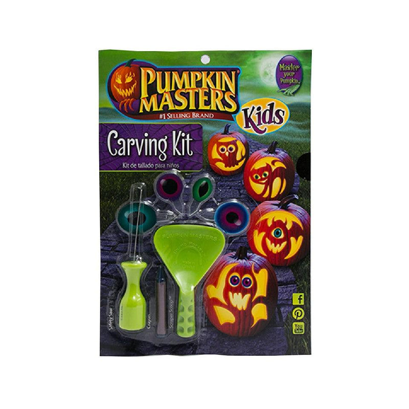 PUMPKIN MASTERS Kids Carving Kit  (1set)