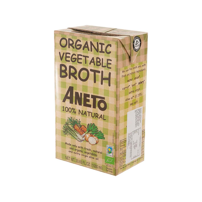 ANETO Organic Vegetable Broth  (1000mL)