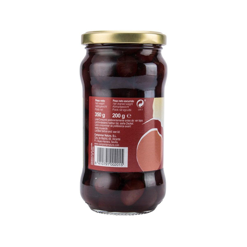 CAMPOMAR Organic Aragon Black Olives  (350g)