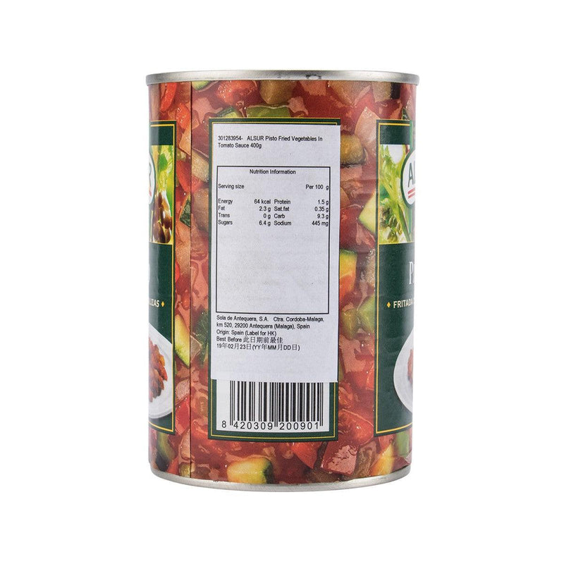 ALSUR Pisto Fried Vegetables In Tomato Sauce  (400g)