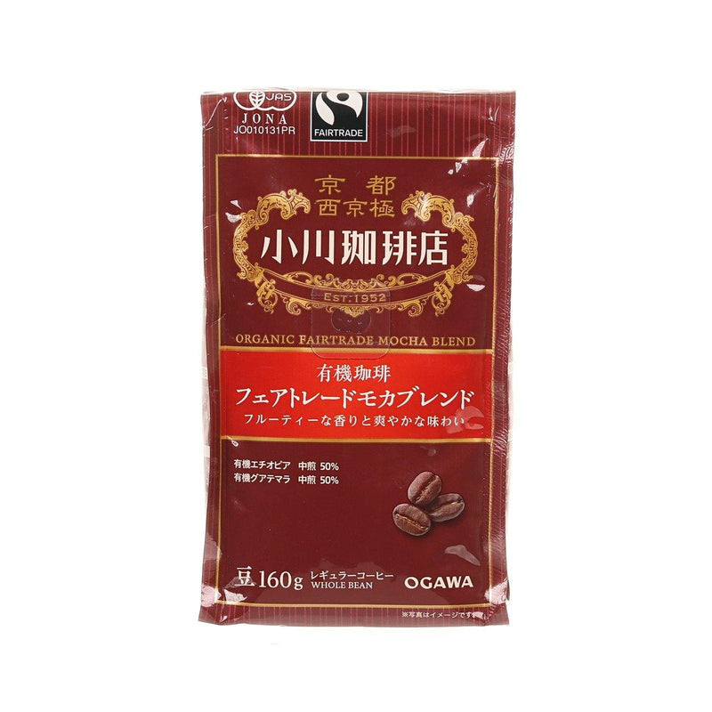 小川珈琲店 有機公平貿易莫卡混合咖啡豆 (160g)



