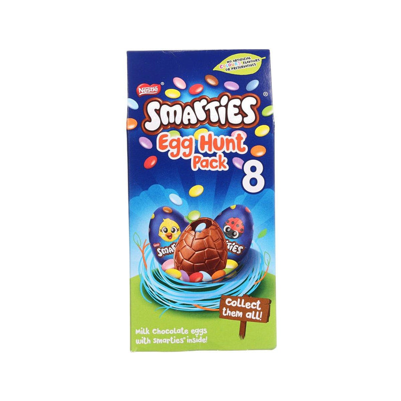 NESTLE Milk Chocolate Easter Egg Hunt Pack with Mini Smarties  (140g)