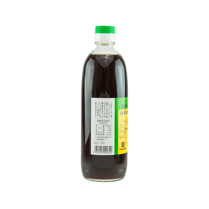 KAMEBISHI Light Soy Sauce  (500mL)