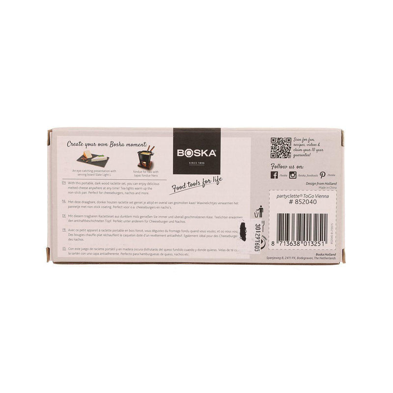 BOSKA Partyclette ToGo Taste Cheese Melter (1pc)