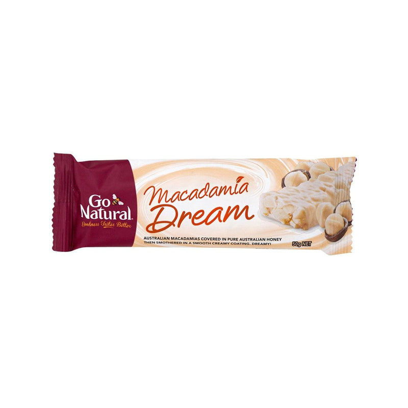 GO NATURAL Macadamia Dream Bar  (50g)