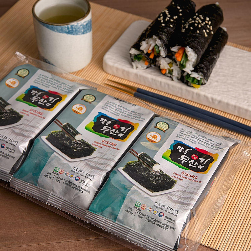 JANG HEUNG Organic Seaweed  (3 x 4g)