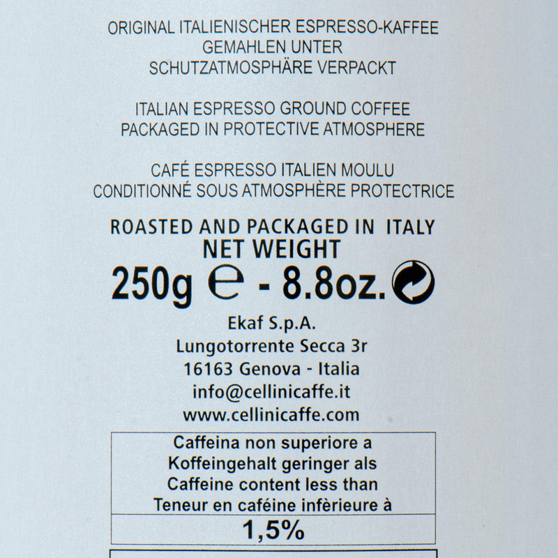 CELLINI Espresso Ground Coffee  (250g)