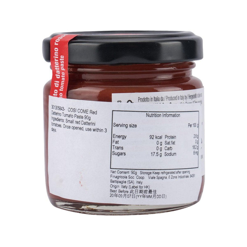 COSI COME Red Datterino Tomato Paste  (90g)