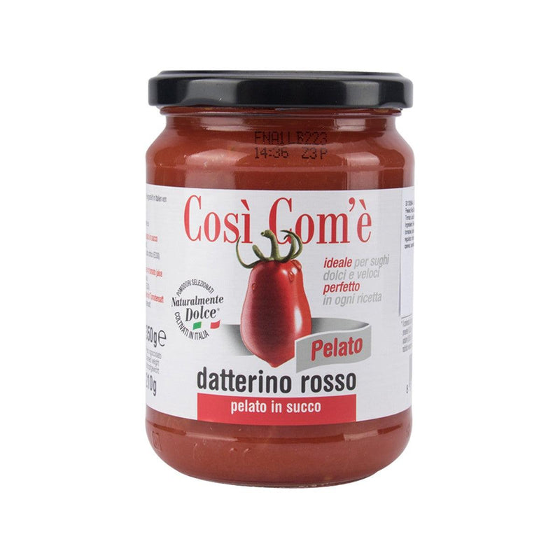 COSI COME 茄汁浸原粒去皮紅Datterino蕃茄 (350g)