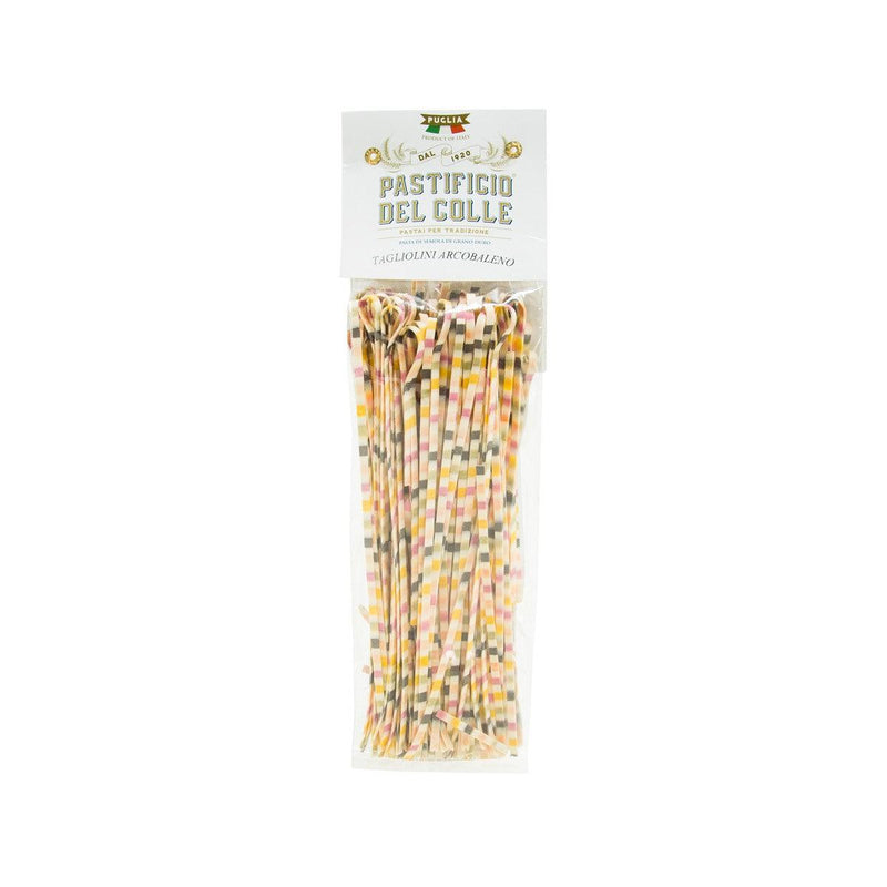 PASTIFICIO DEL COLLE Handmade Colourful Pasta - Rainbow Tagliolini  (250g)