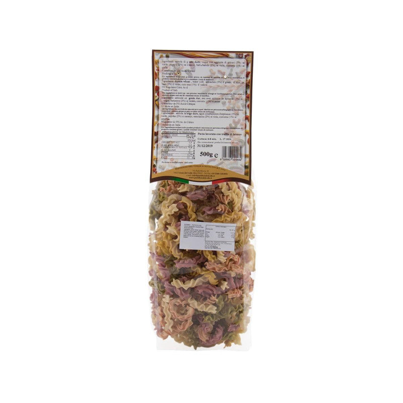 PASTIFICIO DEL COLLE Handmade Colourful Pasta - Riccia Naif  (500g)