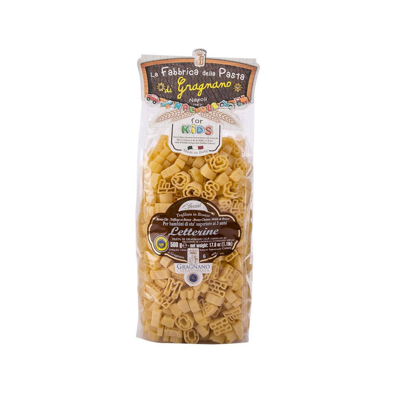 LA FABBRICA DELLA Alphabet Pasta  (500g)