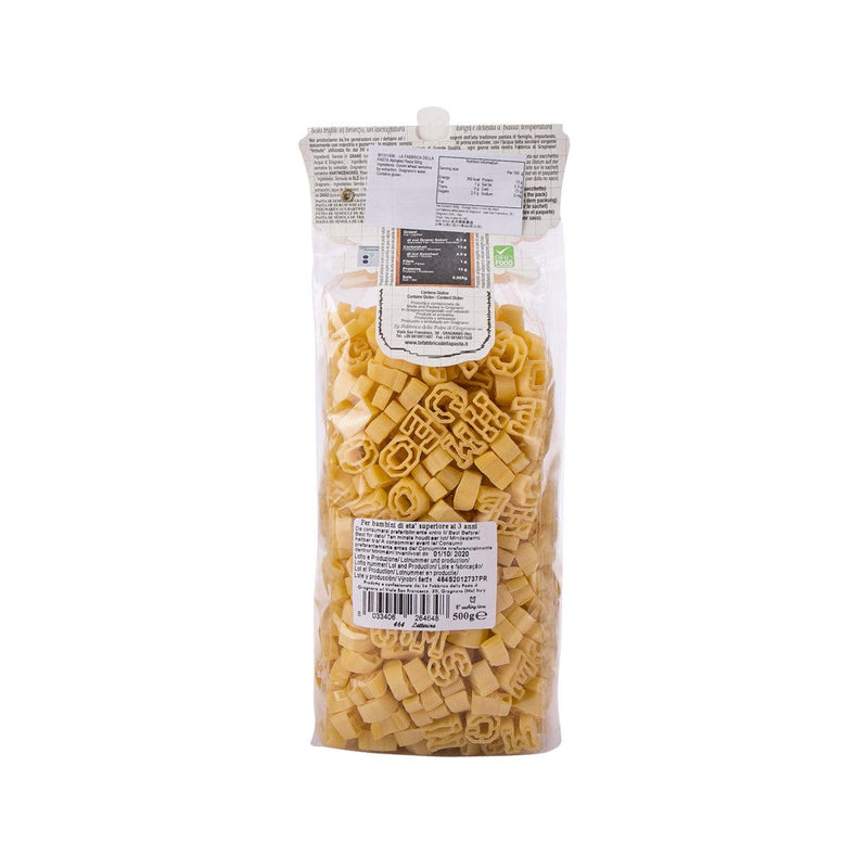 LA FABBRICA DELLA Alphabet Pasta  (500g)