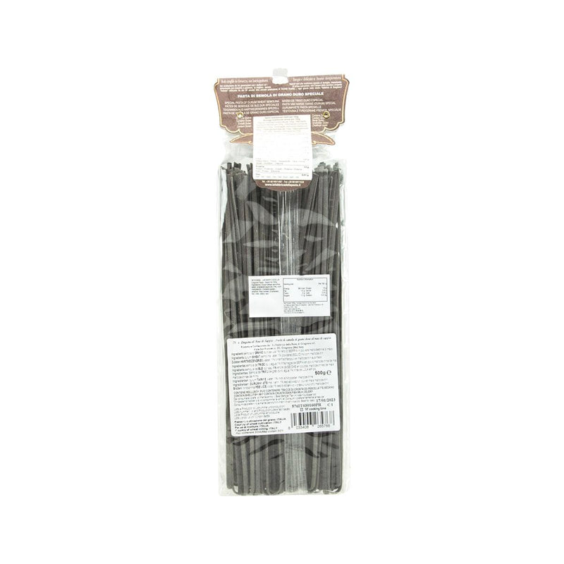 LA FABBRICA DELLA Linguine Pasta - Squid Ink  (500g)