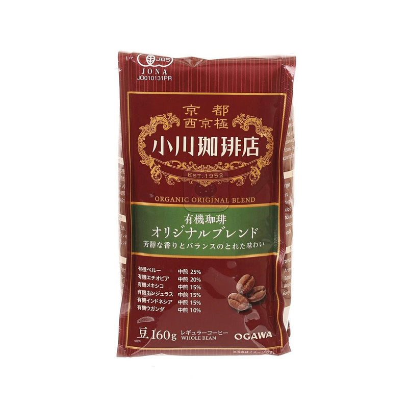 小川珈琲店 有機混合焙炒咖啡豆 (160g)

