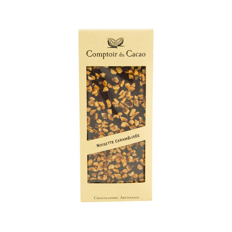 COMPTOIR DU CACAO 焦糖榛子黑朱古力 (90g)