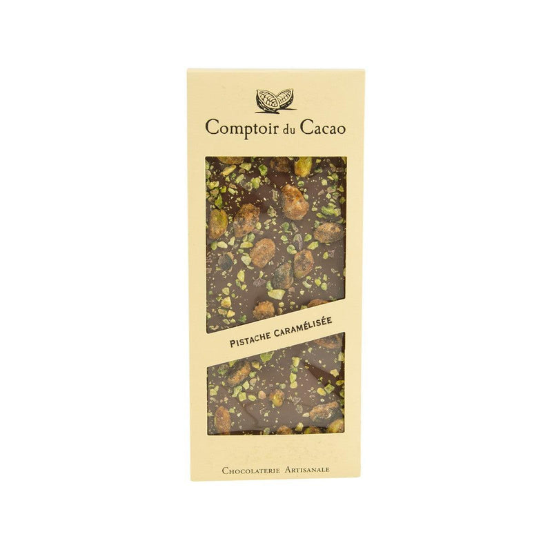 COMPTOIR DU CACAO 焦糖開心果牛奶朱古力 (90g)