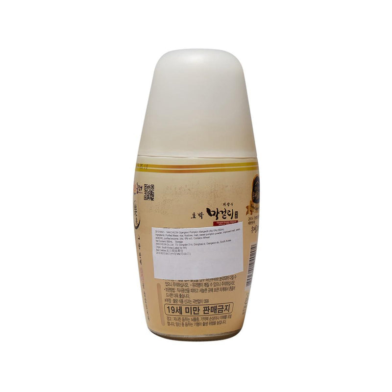 NAKCHEON Gijangsoo Pumpkin Makgeolli (Alc 6%)  (550mL)