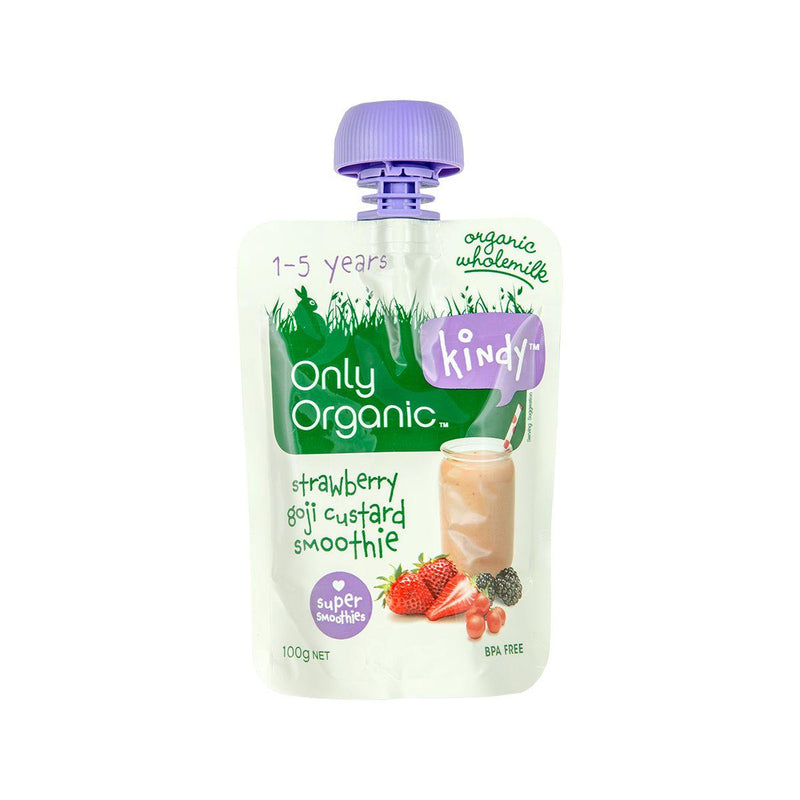 ONLY ORGANIC Organic Coconut Strawberry & Goji  (100g)