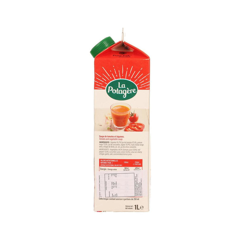 LA POTAGERE Tomato Gazpacho  (1L)