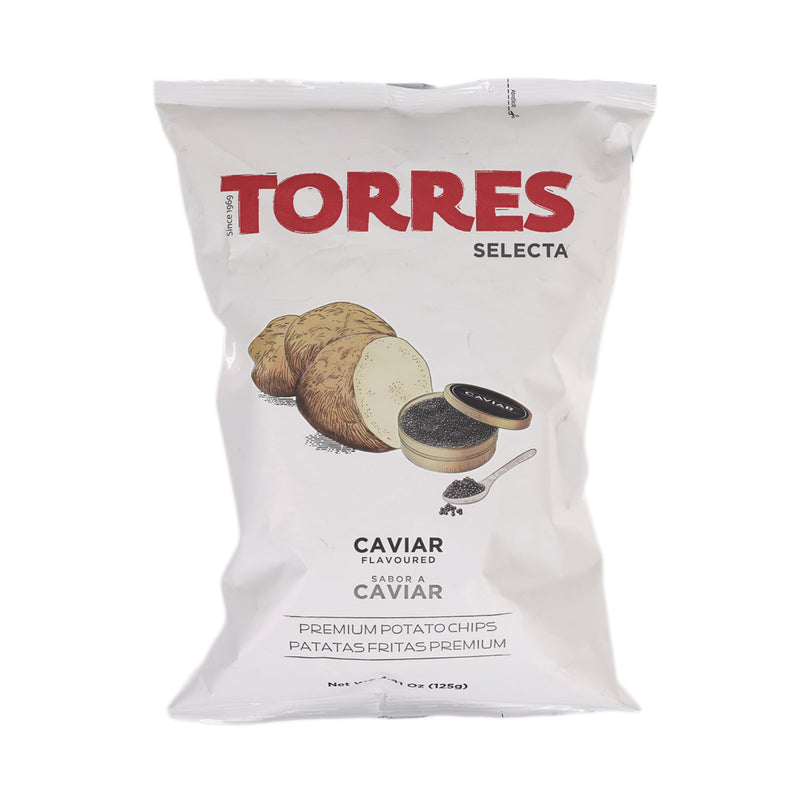 TORRES Caviar Flavoured Premium Potato Chips  (125g)