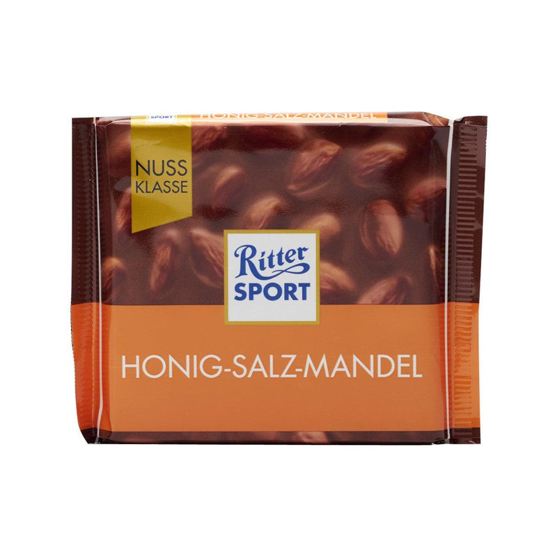 RITTER SPORT 蜜糖烤杏仁牛奶朱古力 (100g)