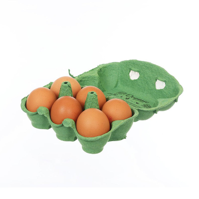 SUNNY QUEEN Organic Free Range Egg - Large  (6pcs)
