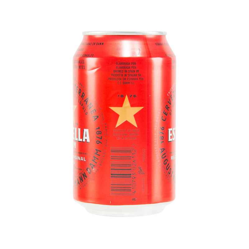 ESTRELLA DAMM Mediterranean Beer (Alc. 5.4%)  (330mL)