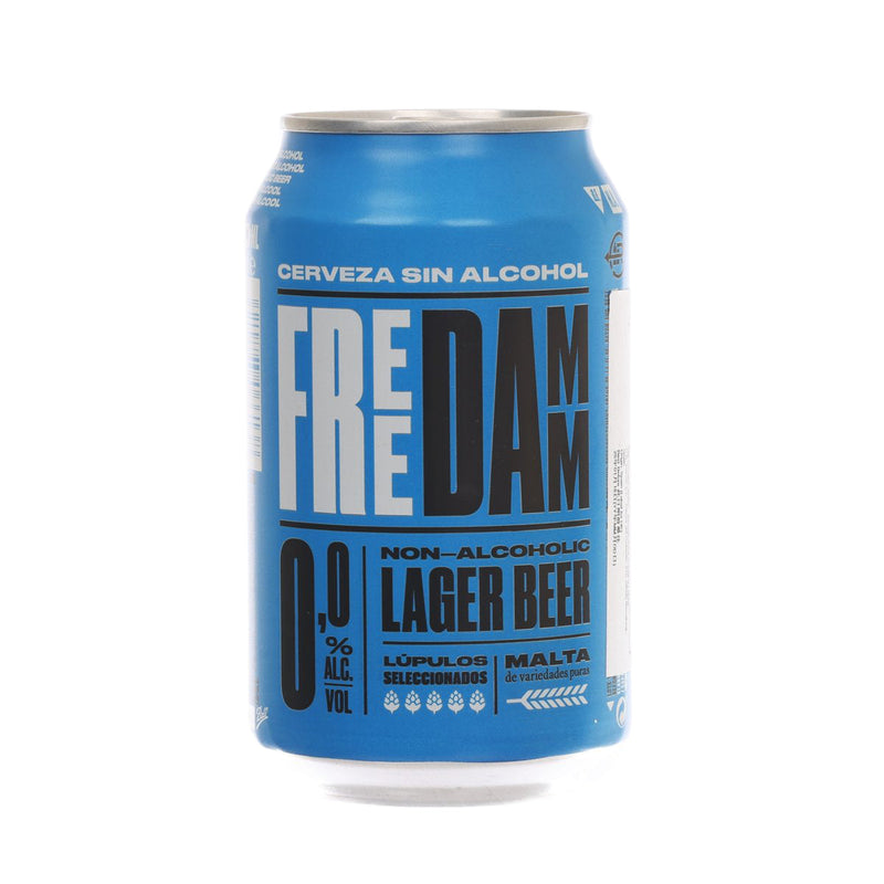 FREE DAMM Non-Alcoholic Lager Beer  (330mL)