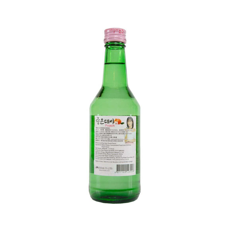 MUHAK Soju Peach Flavor  (360mL)